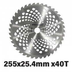 NAKAYAMA PB700 Δίσκος Θαμνοκοπτικού Διαμαντέ 255mm,40 Δόντια (013037)