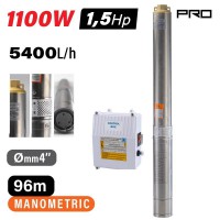 NAKAYAMA Pro SP6200 Αντλία Πηγαδιού 4'' 1.5Hp (015925)