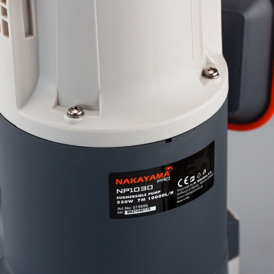 NAKAYAMA Pro NP1030 Αντλία Ακαθάρτων 550W (019886)