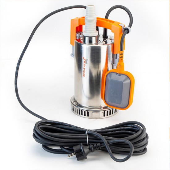 NAKAYAMA Pro NP1050 Αντλία Όμβριων Inox 550W (019909)