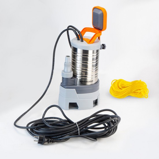 NAKAYAMA NP1100 Αντλία Ακαθάρτων Inox/Πλαστικό,900W (019954)