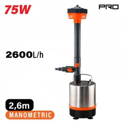 NAKAYAMA Pro NP1150 Αντλία Συντριβανιού Inox 75W (020004)