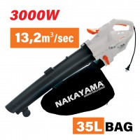 NAKAYAMA EB3500 Φυσητήρας-Απορροφητήρας Φύλλων 3000W (020356)