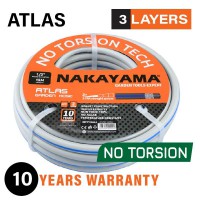 NAKAYAMA GH4400 Λάστιχο Atlas 3 Επιστρώσεις 15m 5/8'' (024033)