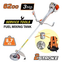 NAKAYAMA PB6310 Θαμνοκοπτικό Βενζίνης 3Hp, 62cc Με Αντιδόνηση (024248)