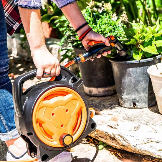 NAKAYAMA GH1000 Ανέμη Κλειστή Με Πιστόλι & Λάστιχο, 1/2"X10M (024736)