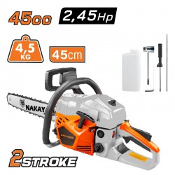 NAKAYAMA PC4600 Αλυσοπρίονο Βενζίνης 2.45Hp,45cc,45cm,0.325'',1.3mm,72 (029069)