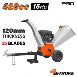 NAKAYAMA Pro GS9600 Θρυμματιστής Κλαδιών 15Hp, 120mm (029175)