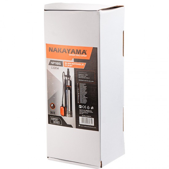 NAKAYAMA Pro NP1185 Αντλία Πηγαδιών Inox 1200W (030614)