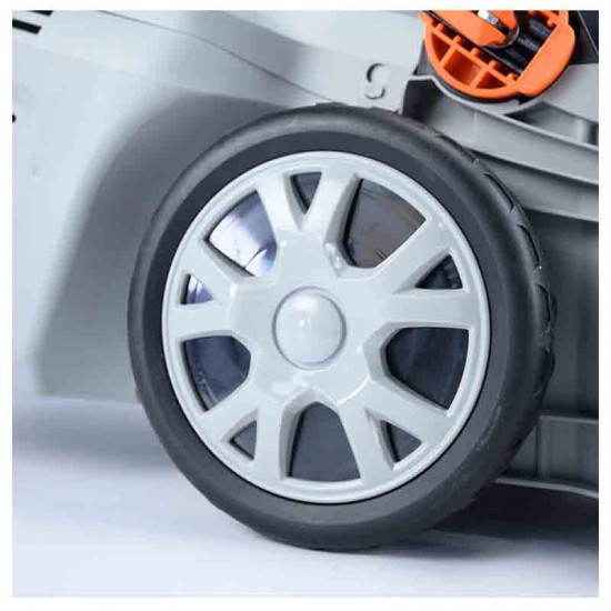 NAKAYAMA Pro EM4020 Χλοοκοπτική Ηλεκτρική 1800W,κοπή 42cm, κάδος 50L, Κεντρική ρύθμιση 11 θέσεων (032366)