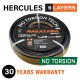 NAKAYAMA Pro GH5900 Λάστιχο Hercules 6 Επιστρώσεις 15m 1/2" (032434)