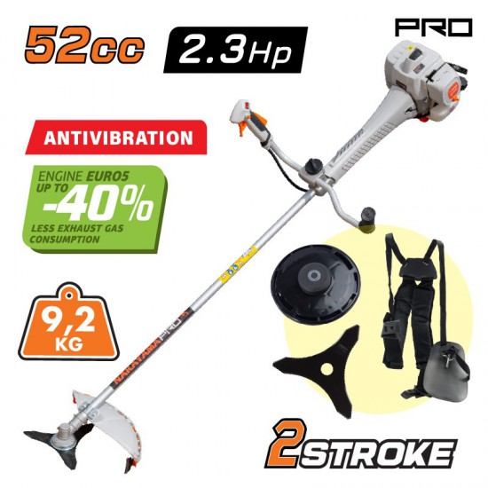 NAKAYAMA Pro PB5600 Θαμνοκοπτικό Βενζίνης 2,3Hp, 52cc Με Αντιδόνηση (033790)