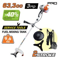 NAKAYAMA Pro PB7500 Θαμνοκοπτικό Βενζίνης 3Hp, 63,3cc (033813)