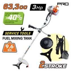 NAKAYAMA Pro PB7500 Θαμνοκοπτικό Βενζίνης 3Hp, 63,3cc (033813)
