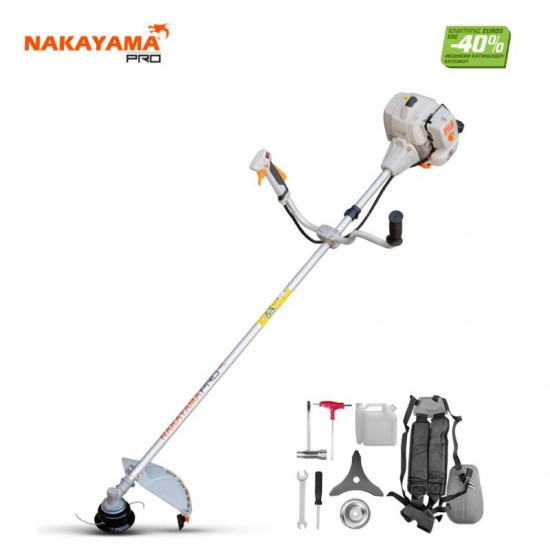 NAKAYAMA Pro PB5450 Θαμνοκοπτικό Βενζίνης 2Hp, 52cc (033967)