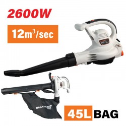 NAKAYAMA Pro EB3600 Φυσητήρας Απορροφητήρας Φύλλων 2600W (034285)