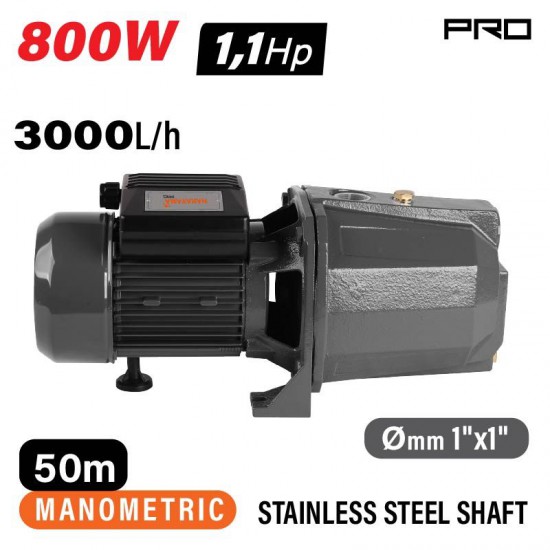 NAKAYAMA Pro NP2045 Αντλία Επιφανείας Jet 800W, 50m, 5000l/h (034643)