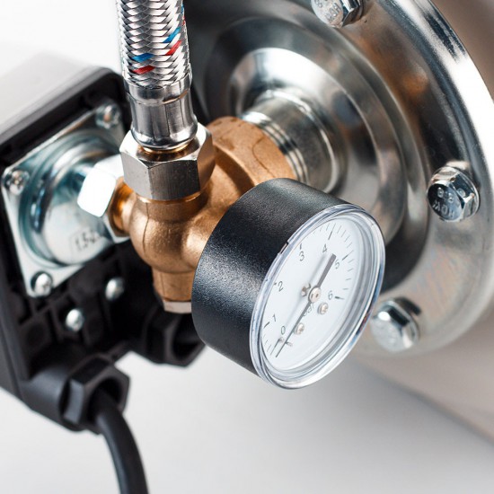 NAKAYAMA Pro NP2105 Πιεστικό Συγκρότημα Με Δοχείο 19Lt Αντλία Inox 800W (034674)