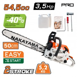 NAKAYAMA Pro PC5610 Αλυσοπρίονο Βενζίνης 3.5Hp,54,5cc,Λάμα 50cm (036470)