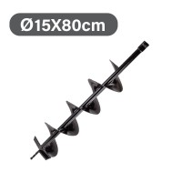 NAKAYAMA PD1150 Αρίδα Τριβέλλας Φ15x80cm,Διπλή Ελίκωση,για PD6330/PD5230/PD5220/PD6200/PD6300 (043263)