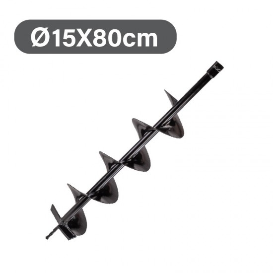 NAKAYAMA PD1150 Αρίδα Τριβέλλας Φ15x80cm,Διπλή Ελίκωση,για PD6330/PD5230/PD5220/PD6200/PD6300 (043263)