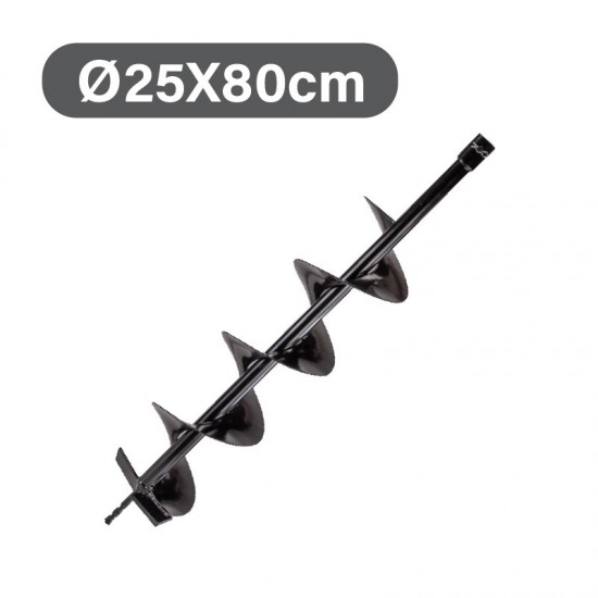 NAKAYAMA PD1250 Αρίδα Τριβέλλας Φ25x80cm,Διπλή Ελίκωση PD6330/PD5230/PD5220/PD6200/PD6300 (043287)