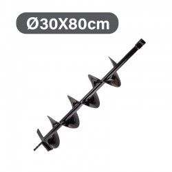 NAKAYAMA PD1300 Αρίδα Τριβέλλας Φ30x80cm, Διπλή Ελίκωση PD6330/PD5230/PD5220/PD6200/PD6300 (043294)