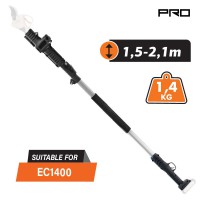 NAKAYAMA Pro EC1400EXT Προέκταση Τηλεσκοπική 1,5-2.1M, για Ψαλίδι Κλαδέματος EC1400 (053125)