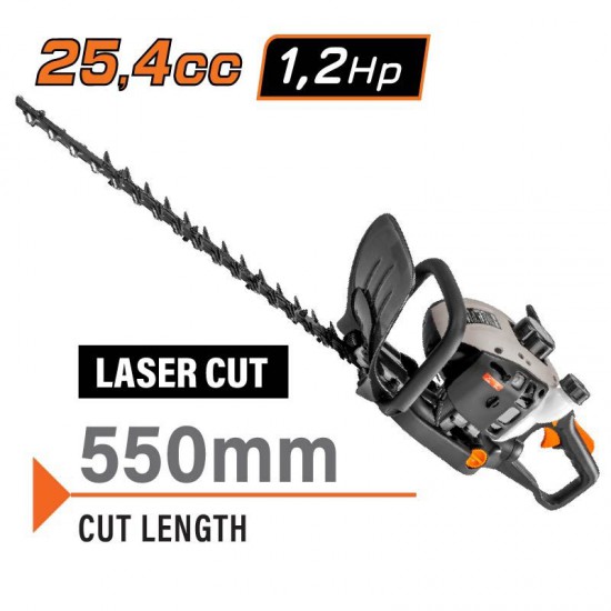 ΨΑΛΙΔΙ ΜΠΟΡΝΤΟΥΡΑΣ ΒΕΝΖΙΝΗΣ 25,4cc, 1,2 Hp, ΔΙΠΛΗ ΛΑΜΑ 70cm PH2570 NAKAYAMA (054108)