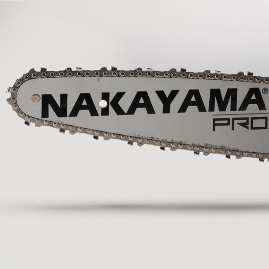 NAKAYAMA Pro PC2525 Αλυσοπρίονο Κλαδευτικό Βενζίνης 25cc/1.4Hp,Λάμα 25cm,1/4''X1,1mm/56, 2,5Kg (068228)