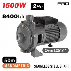 NAKAYAMA Pro NP2065 Αντλία Φυγοκεντρική 2 Σταδίων 1500Watt, 50m, 8400l/h (069461)