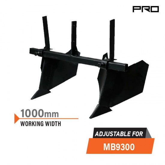 NAKAYAMA Pro MB9304 Αυλακωτήρας Διπλός Ρυθμιζόμενος Για MB9300 (070795)