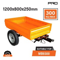 NAKAYAMA Pro MB9305 Ρυμούλκα 300Kg, Για MB9300 Τροχούς 4.00X12" (070801)