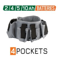 NAKAYAMA Pro EC1604 Θήκη Μέσης 4 Μπαταριών (Για EC1601/EC1602/EC1606) (071716)