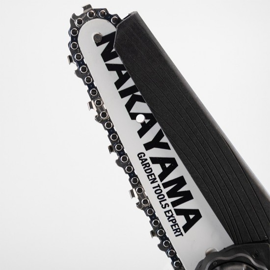 NAKAYAMA EC1100 Κλαδ Αλυσοπρίονο Μπατ 20V, Brushless,Λάμα 15cm,1kg,1/4'' 1,1mm 37Links,10m/s,2x2Ah (074991)