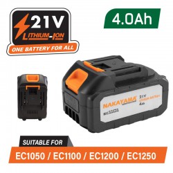 NAKAYAMA Pro EC1101 Μπαταρία 21V 4ah, Για EC1050, EC1100, EC1200, EC1250 (075042)
