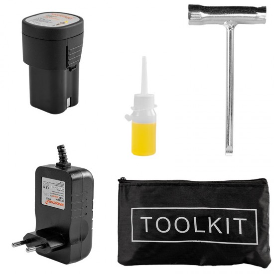 NAKAYAMA Pro EC1510 Κλαδ Αλυσοπρίονο 16.8V, Brushless, Li-Ion,Λάμα 15cm,1/4"1.1mm 36οδ,2x2Ah,990gr (077411)