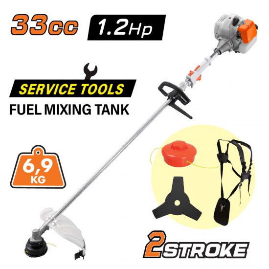 NAKAYAMA PB3326 Θαμνοκοπτικό Βενζίνης 33c,1,2Hp (078623)