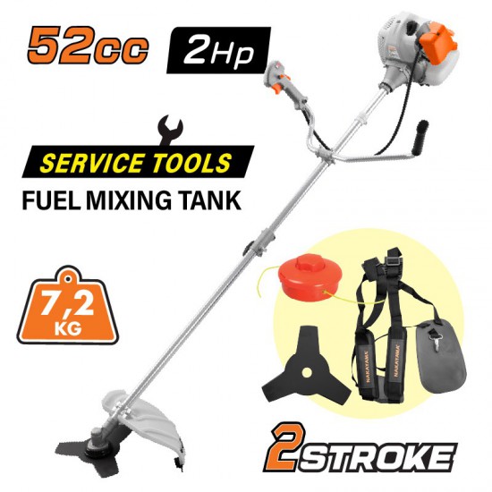 NAKAYAMA PB5228 Θαμνοκοπτικό Βενζίνης 52cc Διαιρούμενου Άξονα (078906)