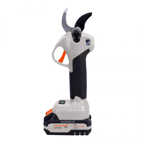 NAKAYAMA Pro EC1440 Ψαλίδι Κλάδου Μπαταρίας 21V, Brushless, Προοδευτική Κοπή 0-15mm/0-40mm,0.9kg (082910)