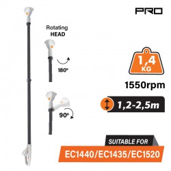 NAKAYAMA EC1525 Προέκταση Τηλεσκοπική 1,2-2.5m για EC1440, EC1435, EC1520 (085256)