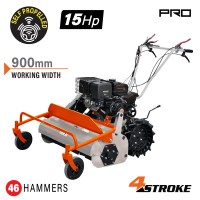 NAKAYAMA Pro PB8900 Aυτοκινούμενος Καταστροφέας Χόρτων,Βενζινοκίνητος,15Hp,Τετράχρονος Κινητήρας (085744)