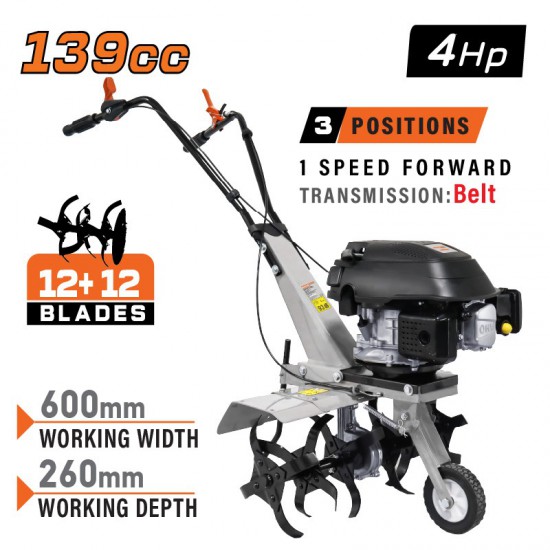 NAKAYAMA MB5005 Σκαπτικό Βενζίνης 4Ηρ (053736)