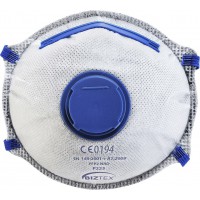 Μάσκα Portwest FFP2 Carbon Valved P223 λευκο