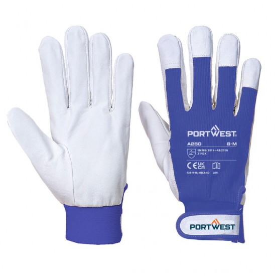 ΓΑΝΤΙΑ ΟΔΗΓΟΥ ΚΑΙ ΕΡΓΑΤΗ TERGSUS GLOVE M/8 PORTWEST (A250) ΜΠΛΕ
