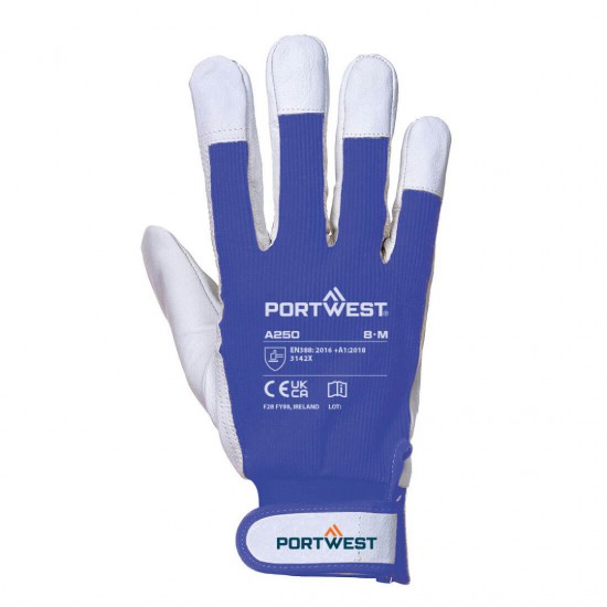 ΓΑΝΤΙΑ ΟΔΗΓΟΥ ΚΑΙ ΕΡΓΑΤΗ TERGSUS GLOVE M/8 PORTWEST (A250) ΜΠΛΕ