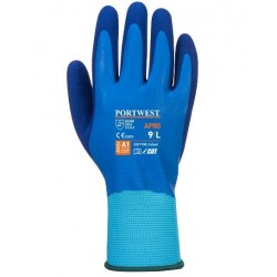 Γάντια  latex Liquid Pro  PORTWEST AP80  μπλε ανοιχτό 