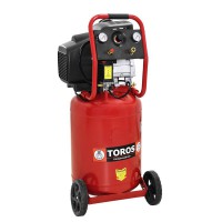 ΑΕΡΟΣΥΜΠΙΕΣΤΗΣ ΜΟΝΟΜΠΛΟΚ ΚΑΘΕΤΟΣ 50LT/2.5HP 230V TOROS (40121)