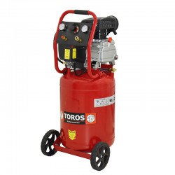 ΑΕΡΟΣΥΜΠΙΕΣΤΗΣ ΜΟΝΟΜΠΛΟΚ ΚΑΘΕΤΟΣ 50LT/2.5HP 230V TOROS (40121)