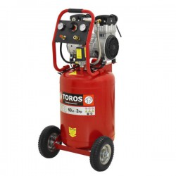 ΑΕΡΟΣΥΜΠΙΕΣΤΗΣ ΧΑΜΗΛΟΥ ΘΟΡΥΒΟΥ OILFREE 50LT 2HP TOROS (40127)